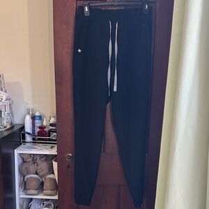 Figs Black Jogger Pants